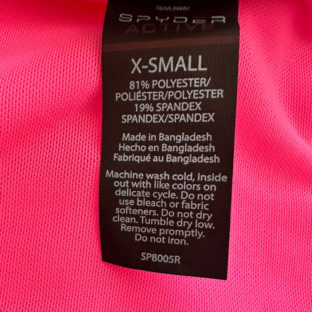 Spyder Active Jacket Pink New With Tags XS Women - Picture 11 of 12